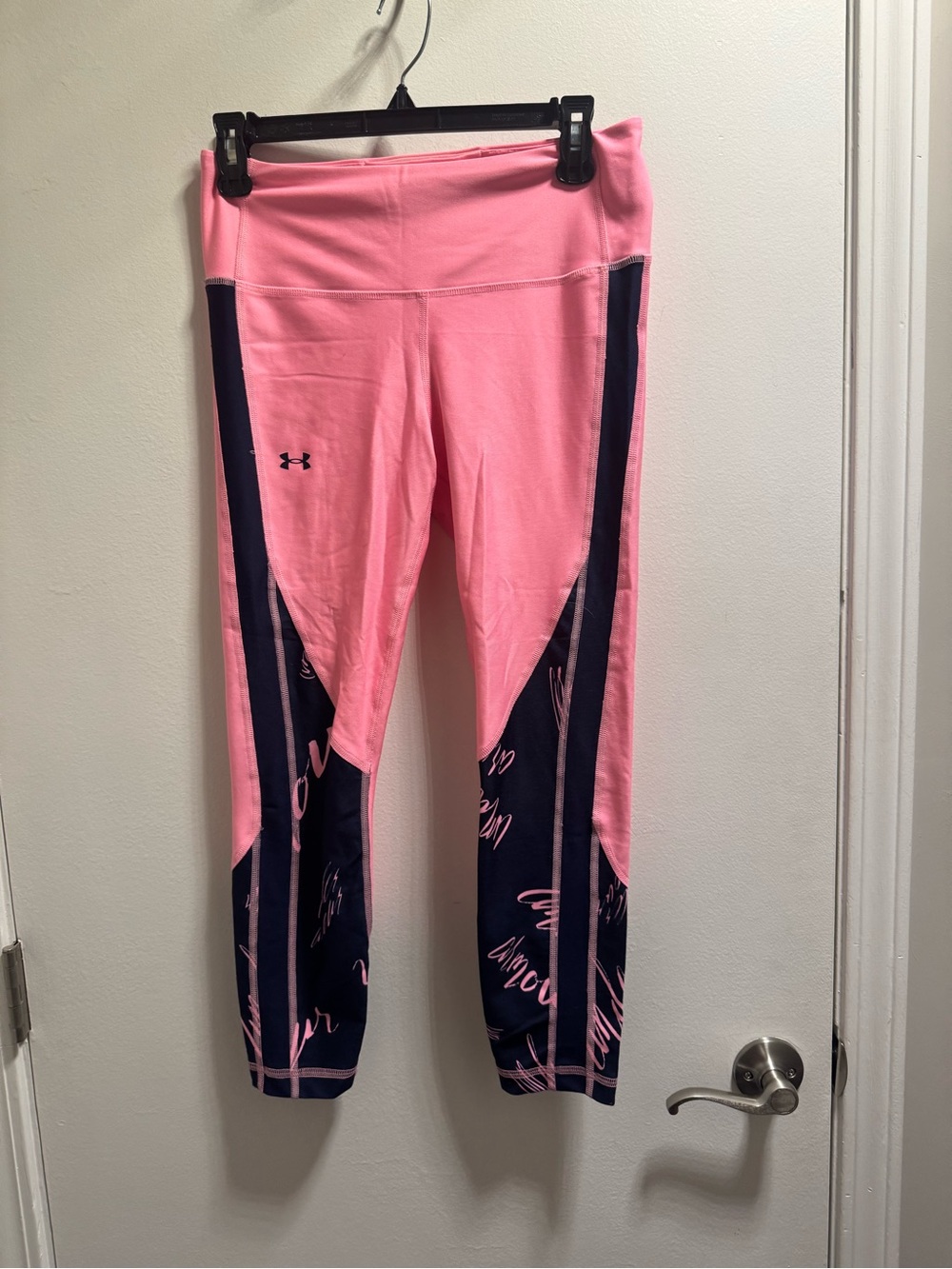 * Under Armour Woman’s Pink Athletic Leggings